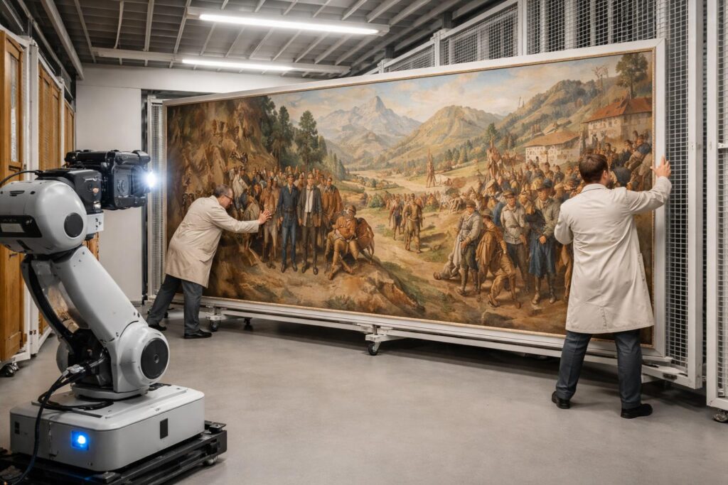 Lobisser-Fresken landen im Museums-Depot