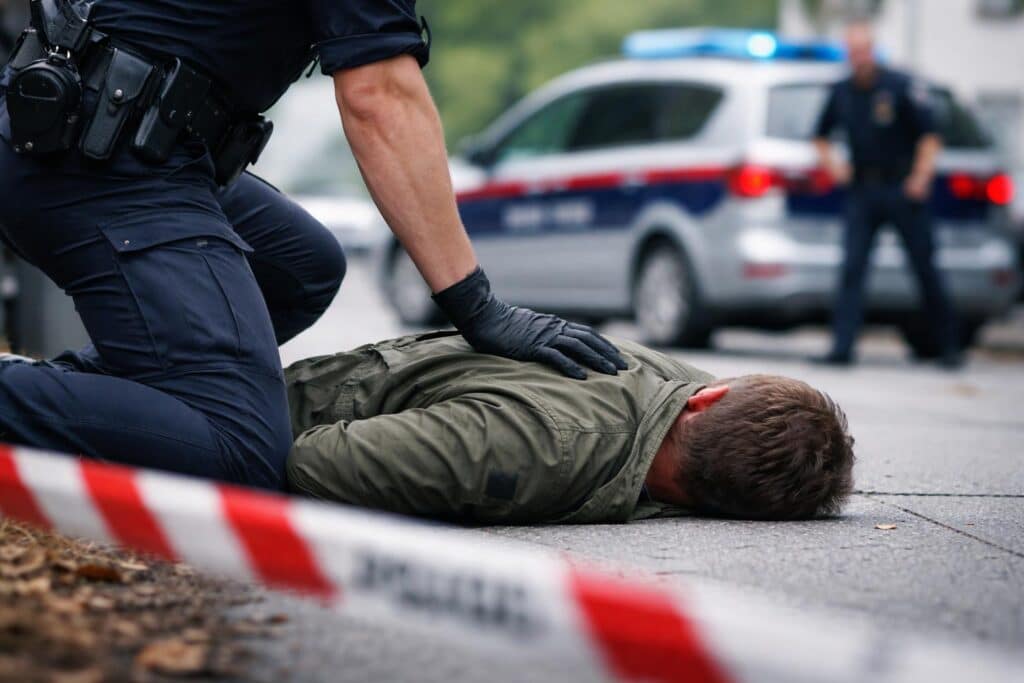 Beamter wegen Polizeigewalt verurteilt