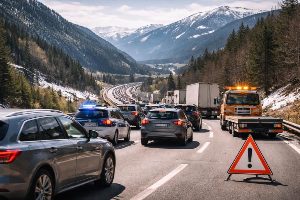 A10 Tauern Autobahn, Salzburg Richtung Villach
