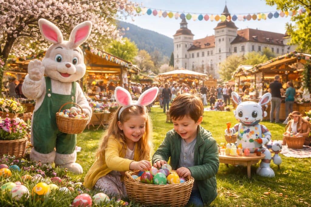 Osteraktionen in der Innenstadt