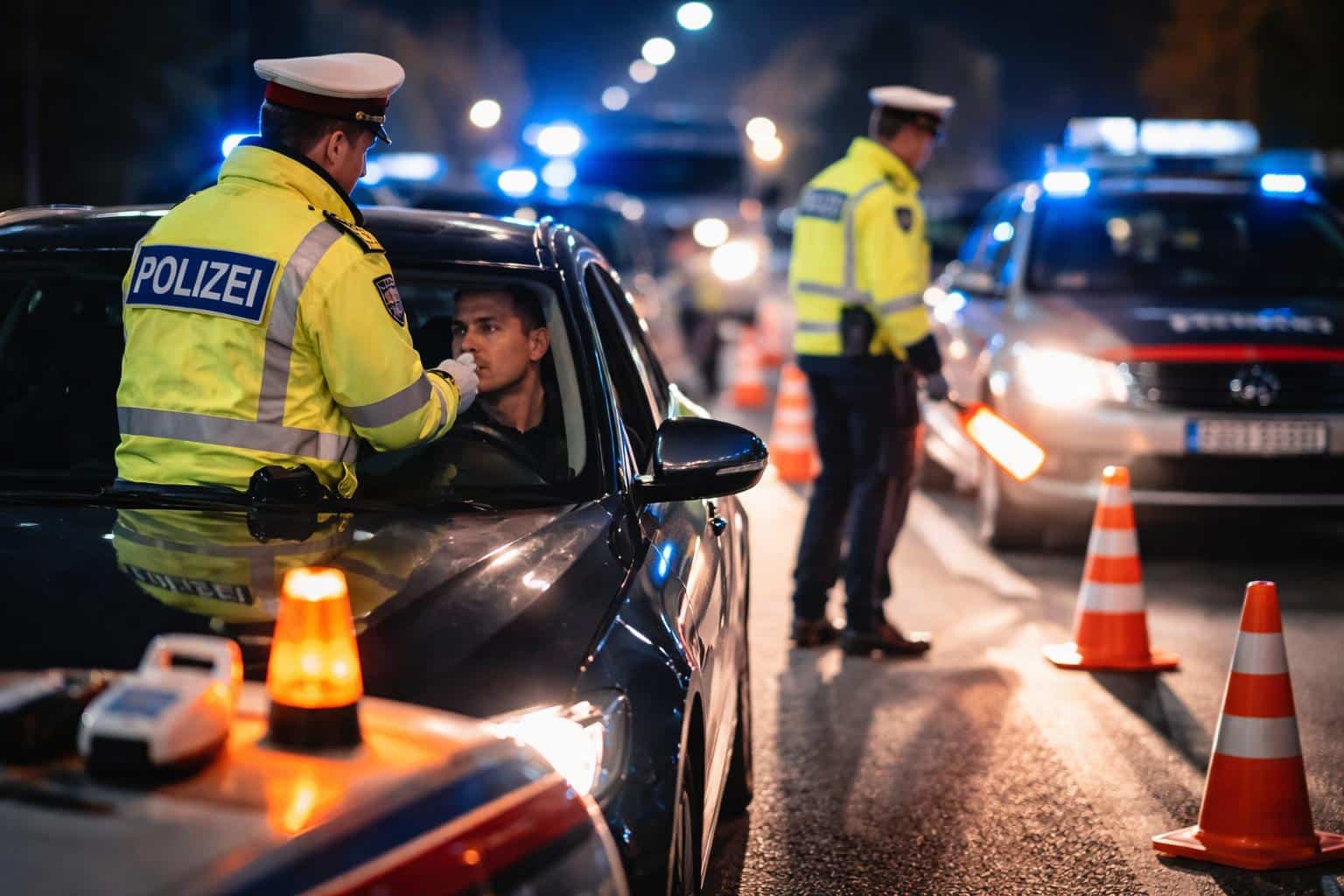 Landesweiter Verkehrsschwerpunkt Alkohol und Drogen am Steuer