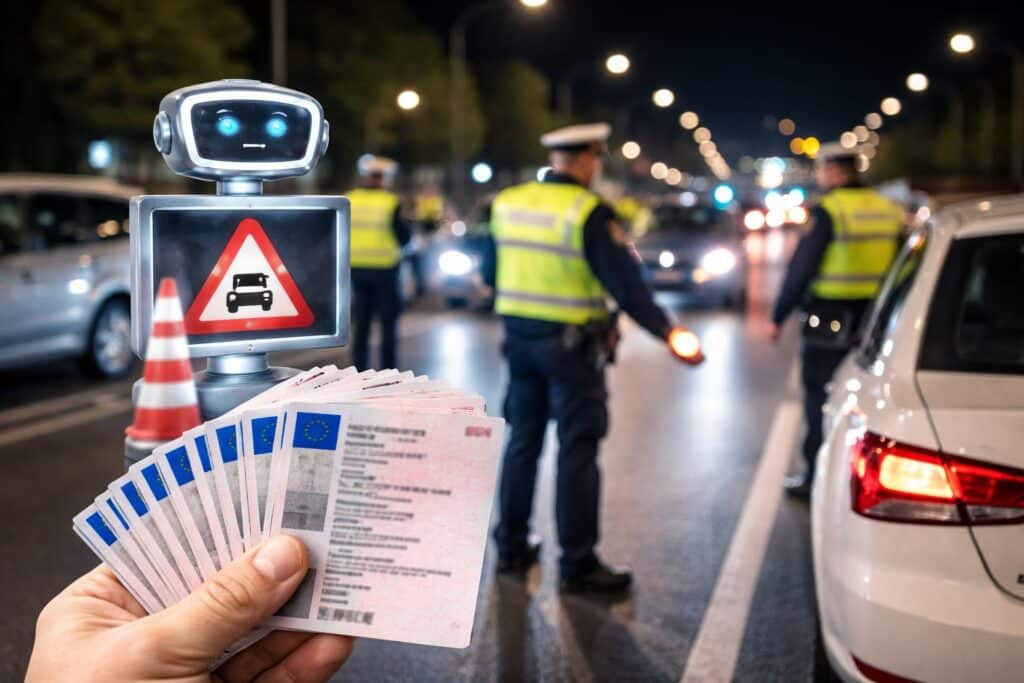 So viele Führerscheine hat die Polizei in nur einer Nacht abgenommen