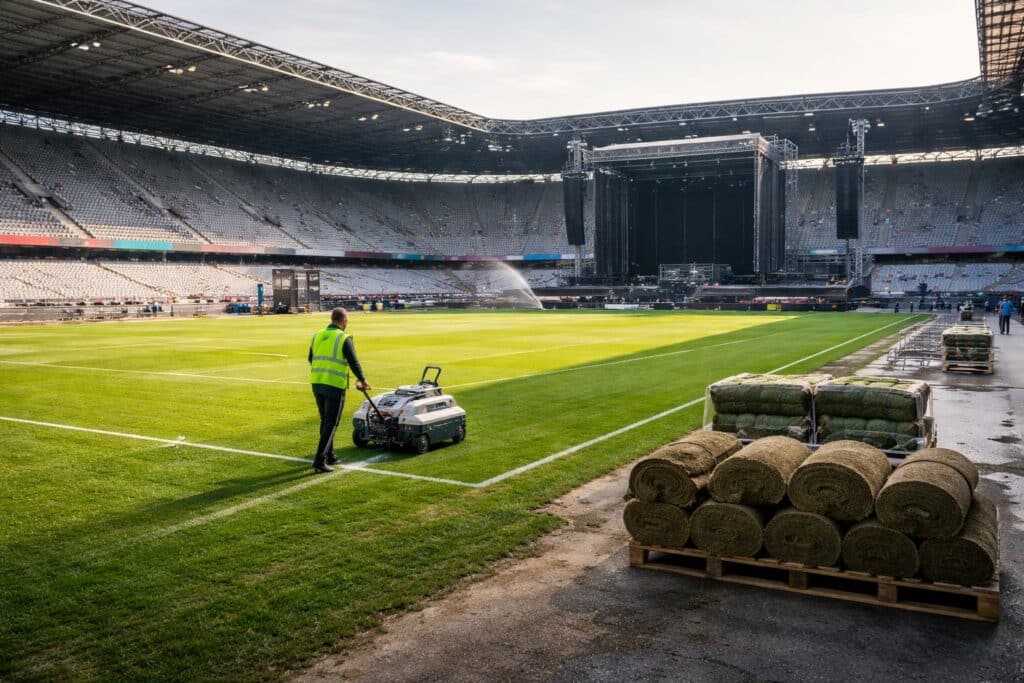 Teurer Rasentausch: Insolventer Fußball-Drittligist blockiert Konzerte im Wörthersee-Stadion