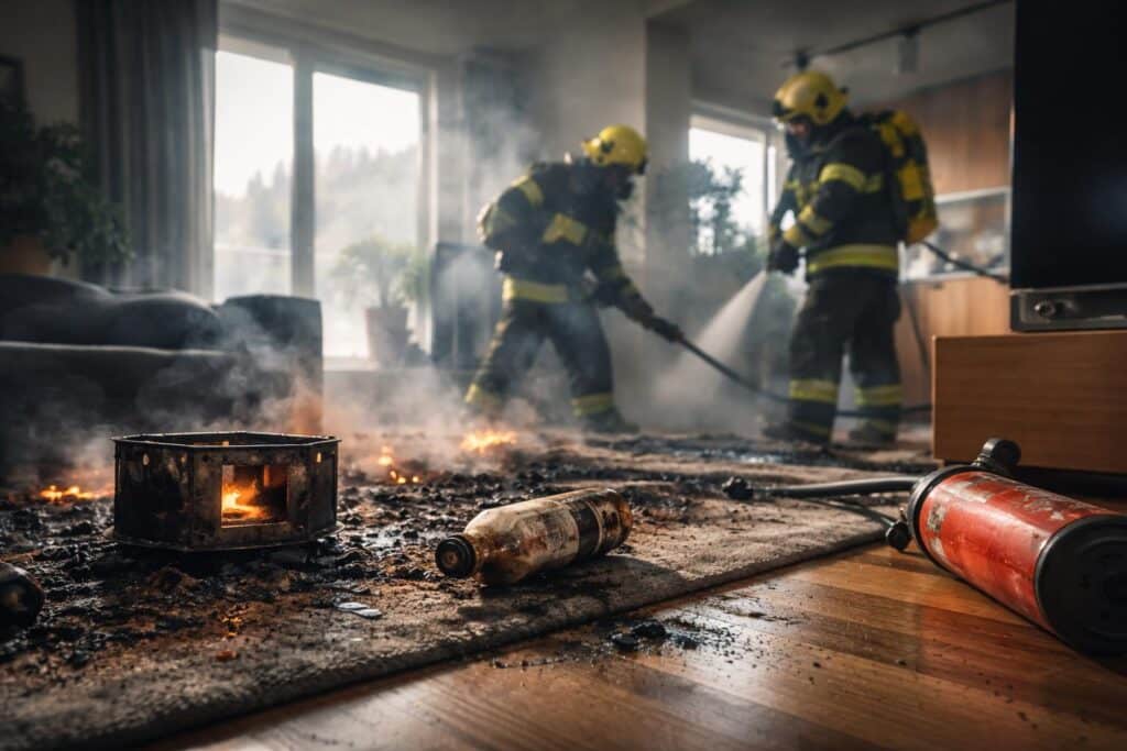 Brand im Bezirk Feldkirchen