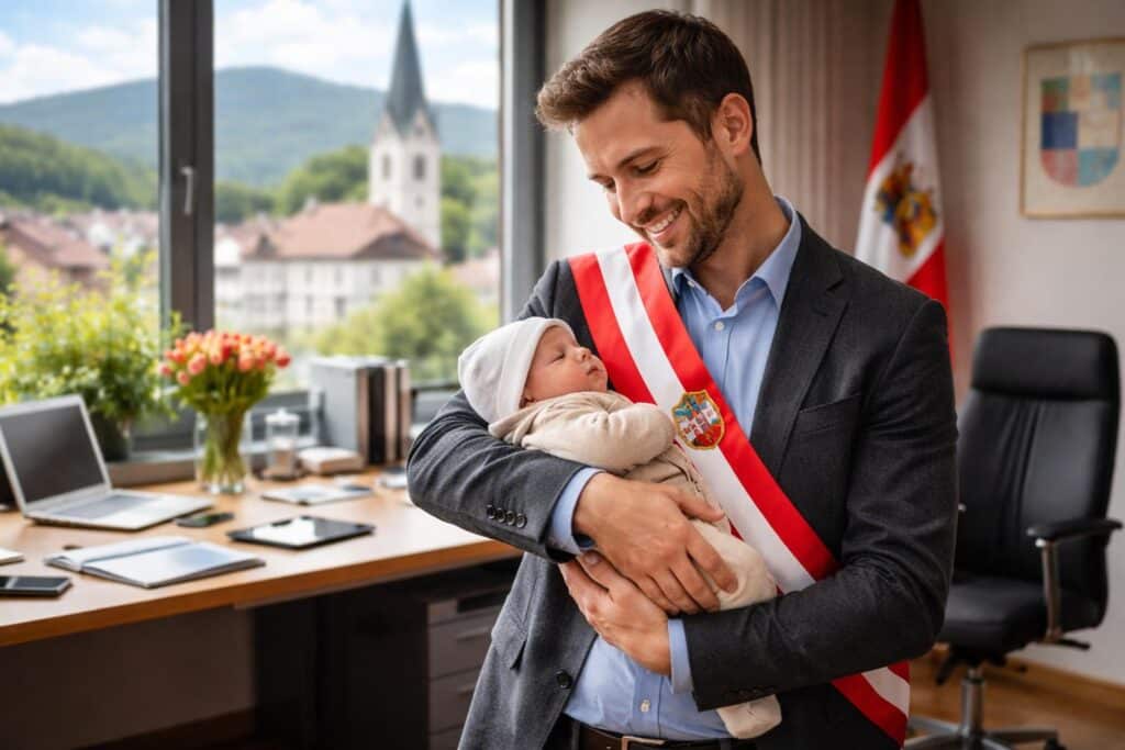 Regelungen gefordert: Bürgermeister wollen Papa-Monat nehmen dürfen