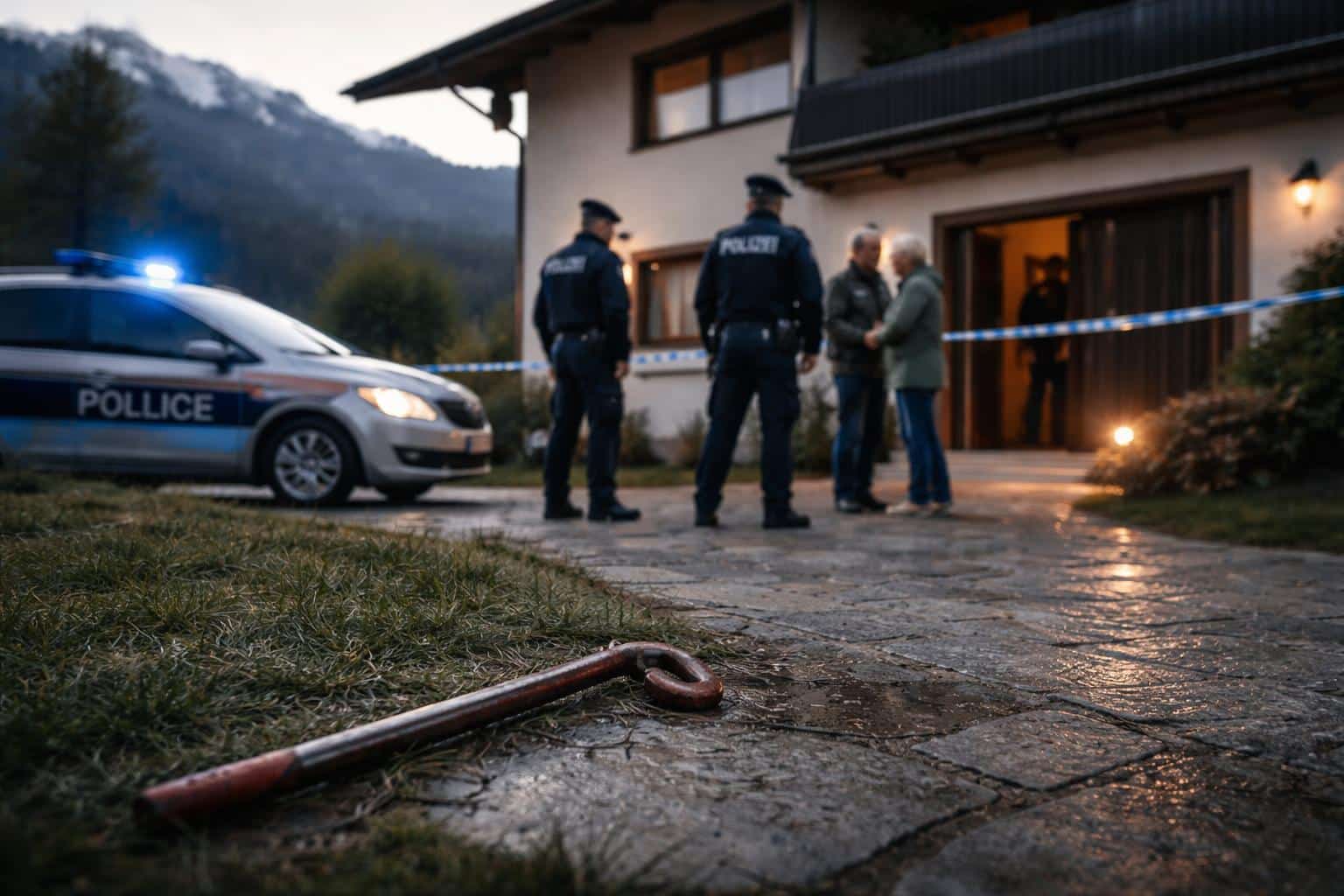 Brechstangen-Attacke nach Beziehungsstreit in Großkirchheim