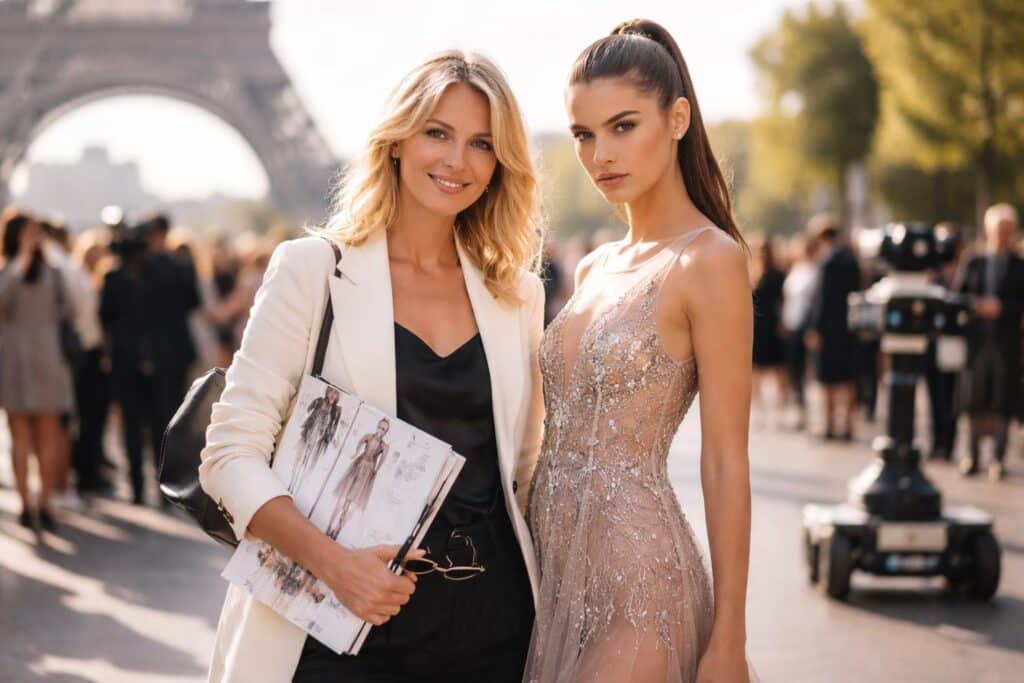 Zwei Kärntnerinnen bei der Fashion Week in Paris