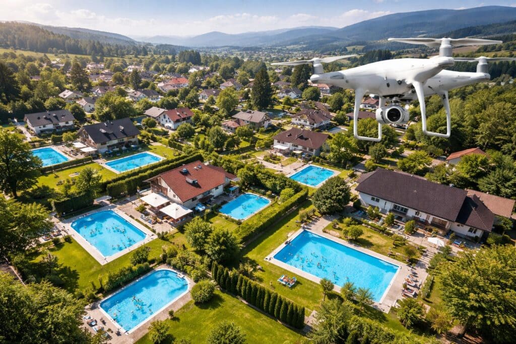 Luftaufnahmen enthüllen: Kärntner bauten in der Corona-Zeit heimlich unzählige Pools