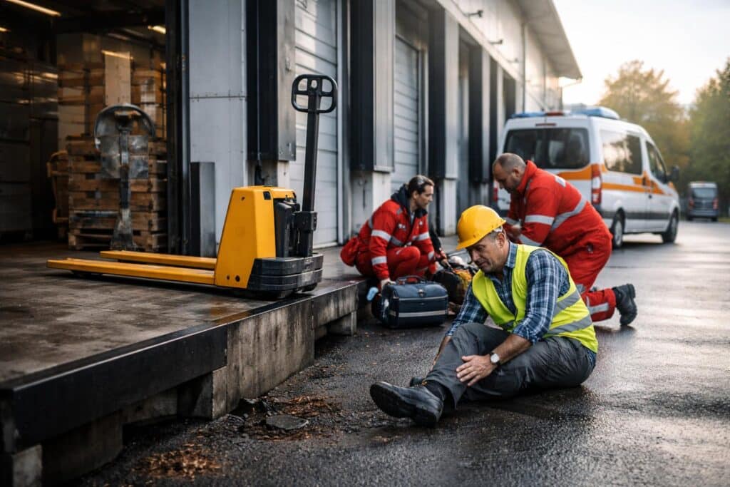 Arbeitsunfall in Klagenfurt