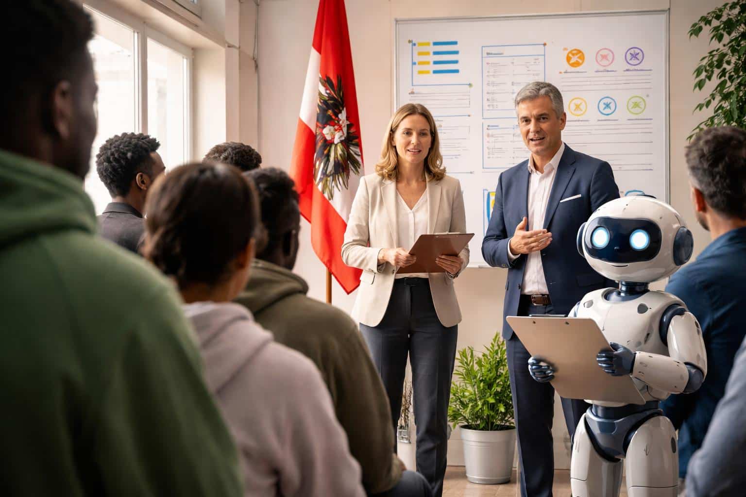 SPÖ und ÖVP mit Regeln für Asylwerber