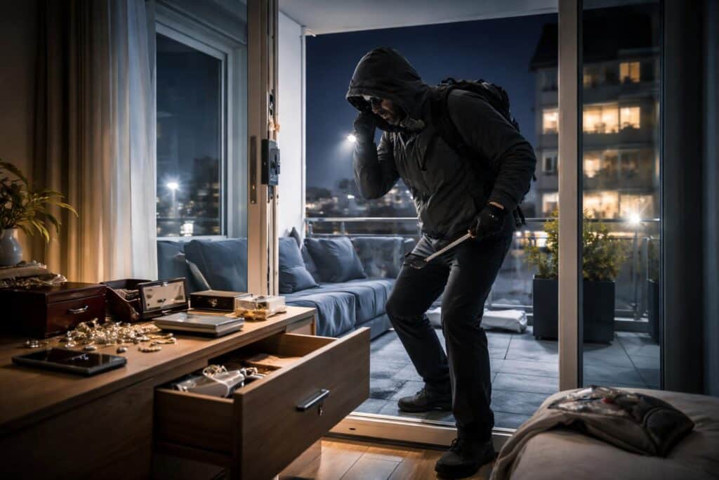 Diebstahl durch Einbruch oder mit Waffen