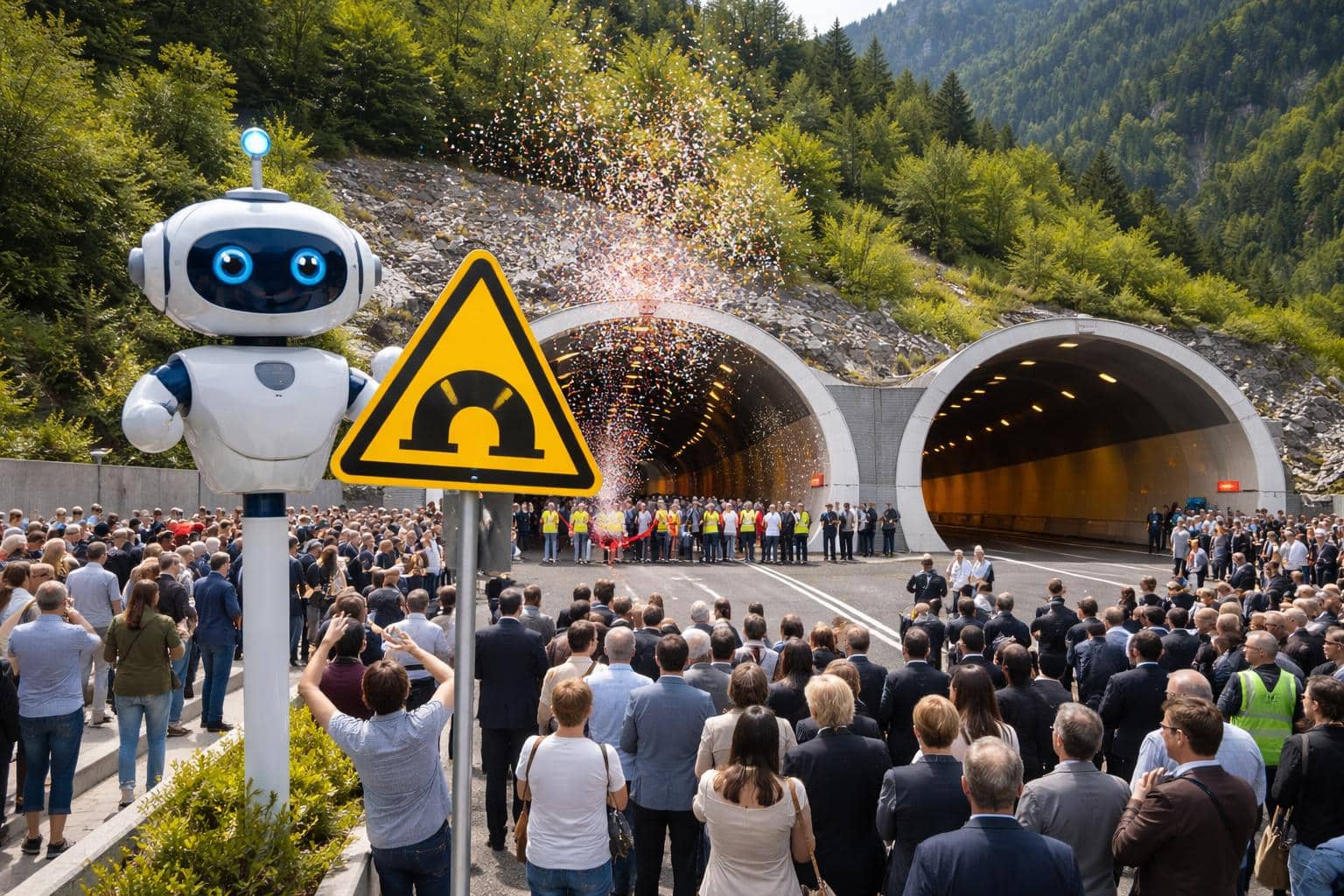 Zweite Tunnelröhre feierlich eröffnet