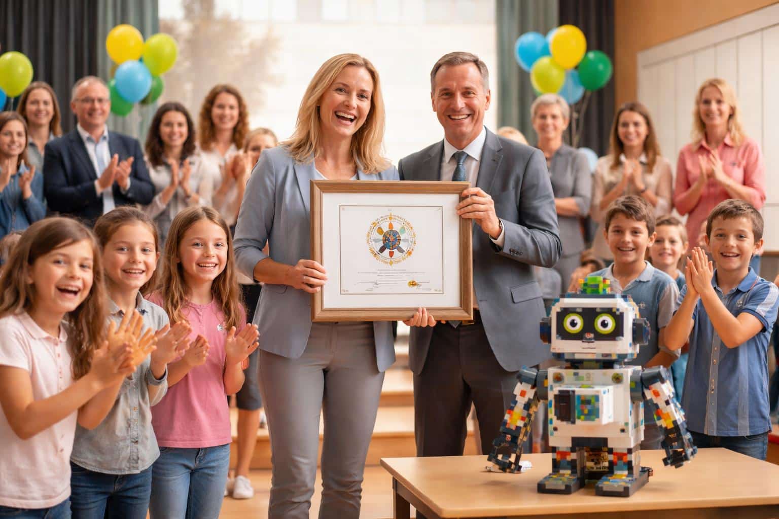 Begabungssiegel für Volksschule Seeboden