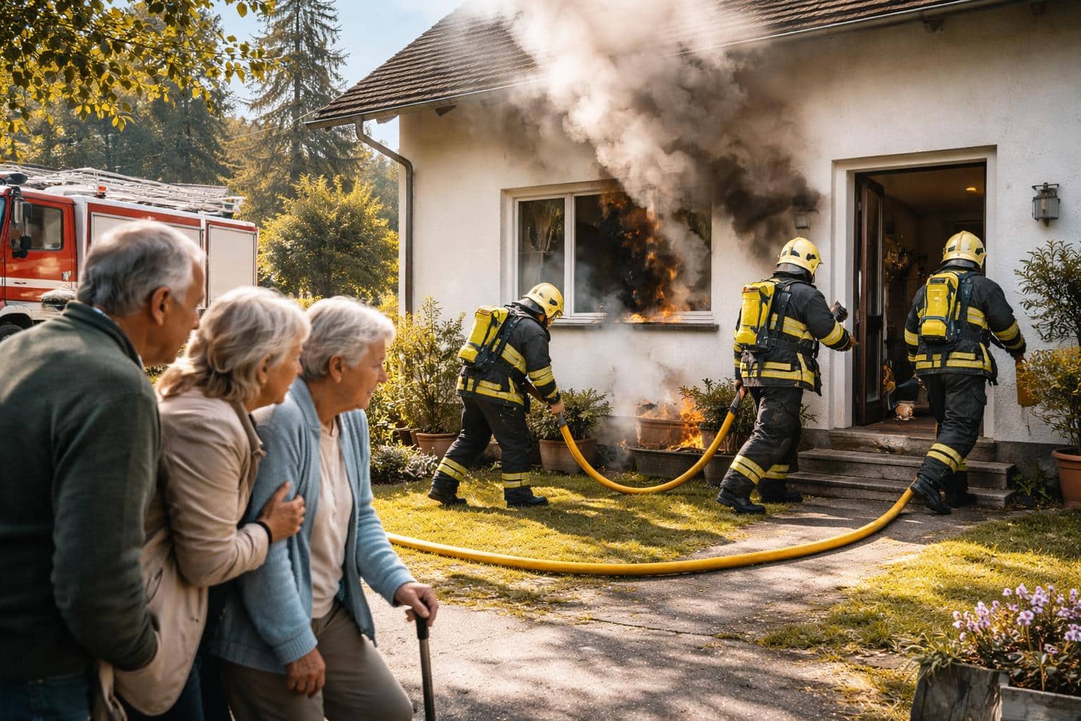 Brand im Bezirk Feldkirchen