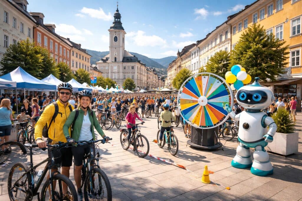 Villach eröffnet „Kärnten radelt“ am Rathausplatz