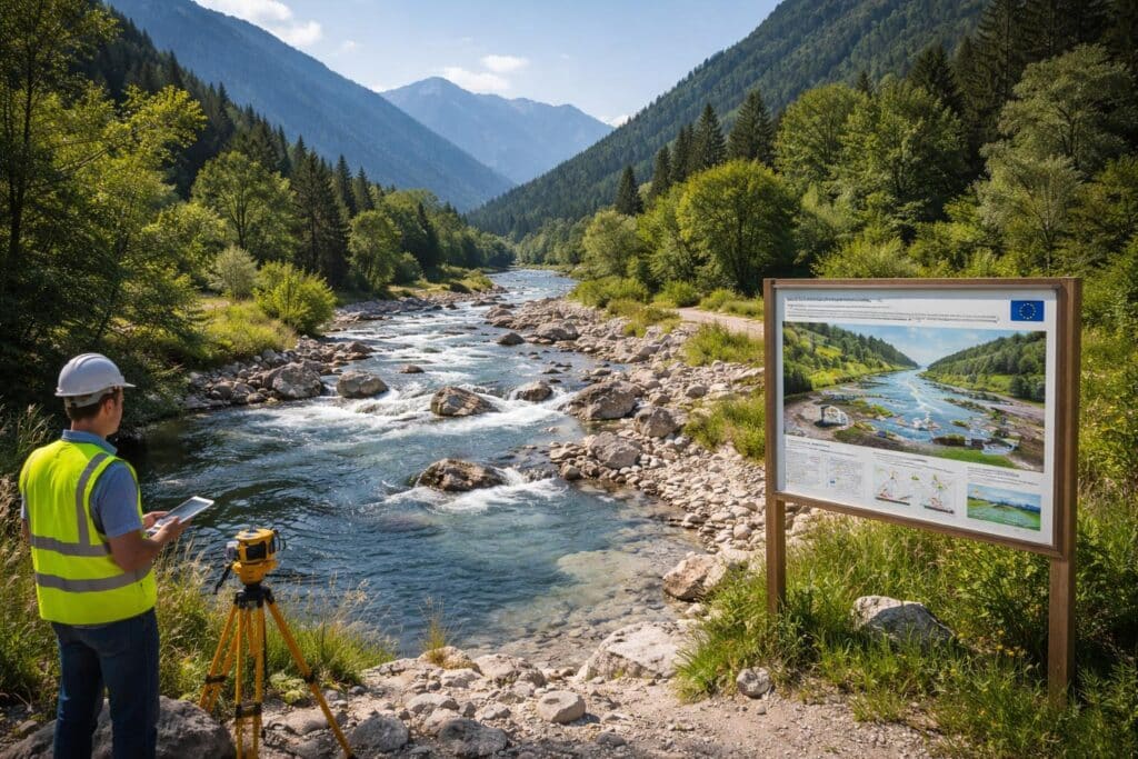 Rückbau: Flüsse sollen wieder frei fließen