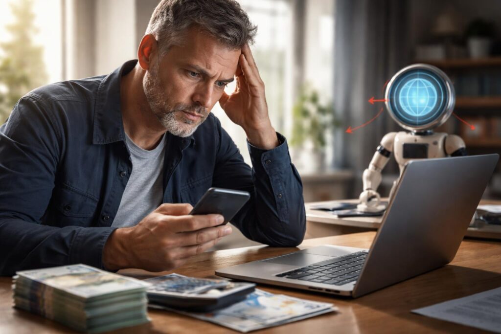 Schwerer Betrug: Mann überweist Geld ins Ausland