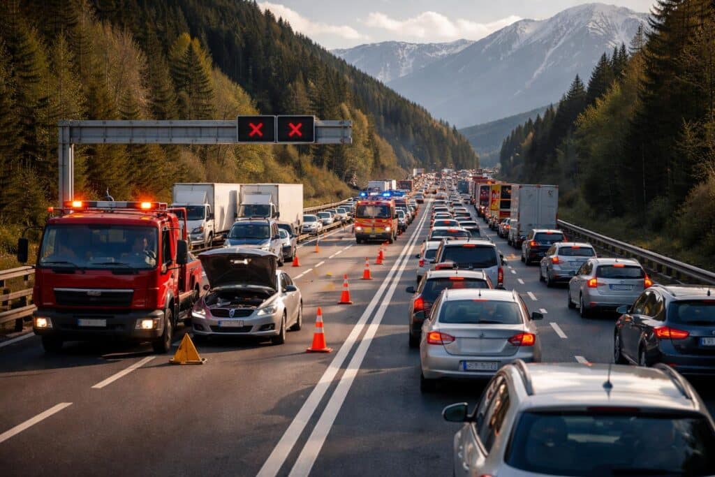 A2 Süd Autobahn, Graz Richtung Klagenfurt
