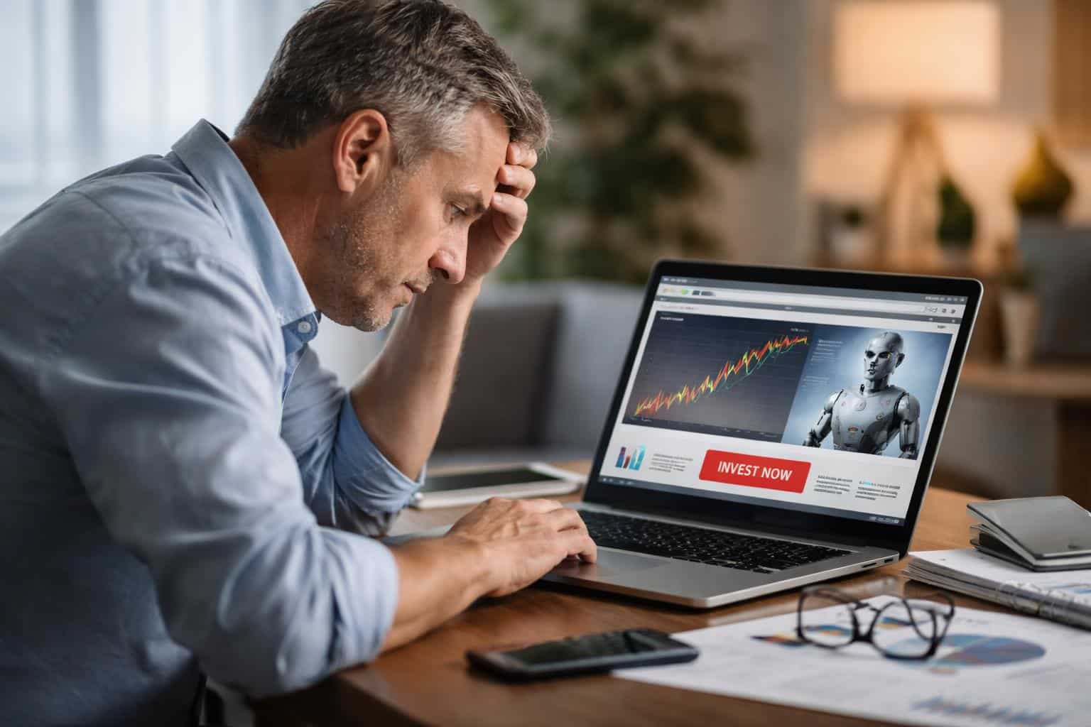 Investmentvertrag mit Betrügern