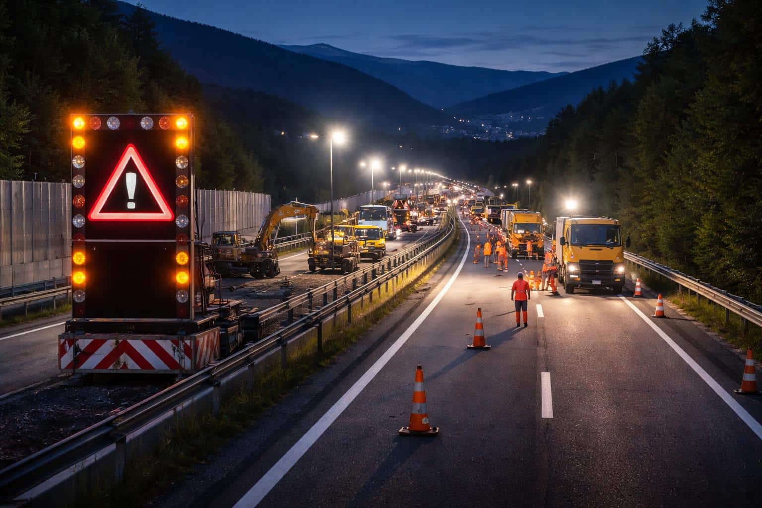 A2 Süd Autobahn, Klagenfurt Richtung Graz