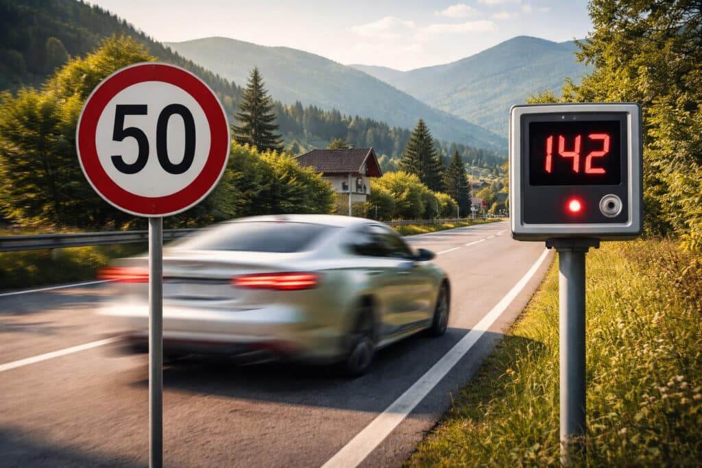 Führerschein abgenommen: Kärntner raste mit 142 km/h durch 50-er-Zone