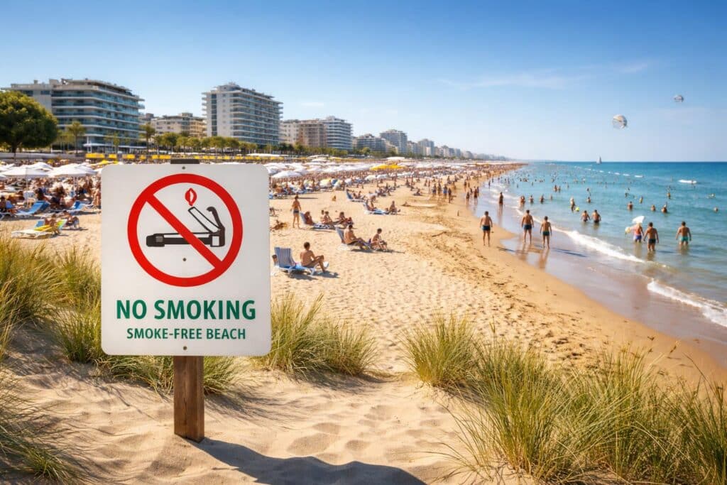 Adria-Badeort Jesolo plant Rauchverbot für den gesamten Strand