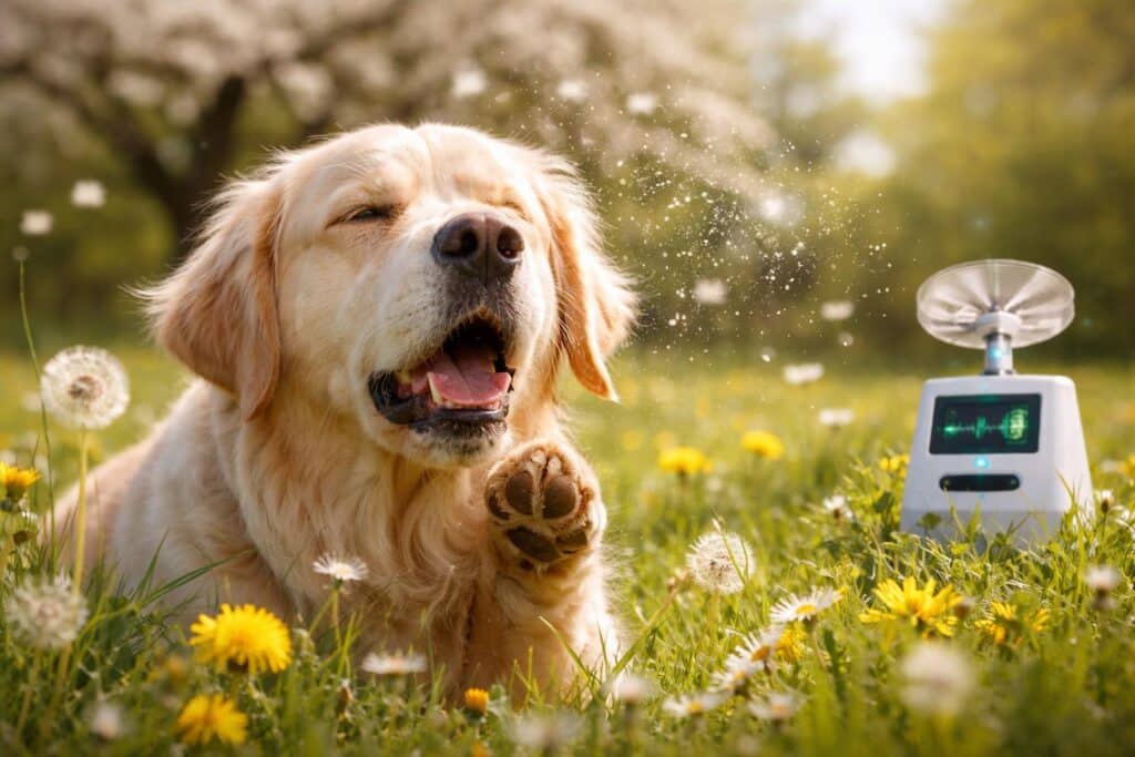 Schon jeder fünfte Hund leidet an einer Pollenallergie