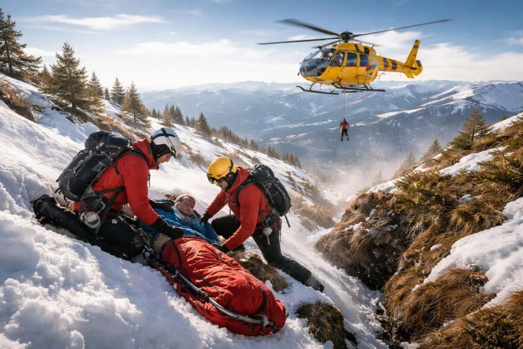 In Graben gestürzt: Steirer bei Tour auf der Saualpe schwer verletzt