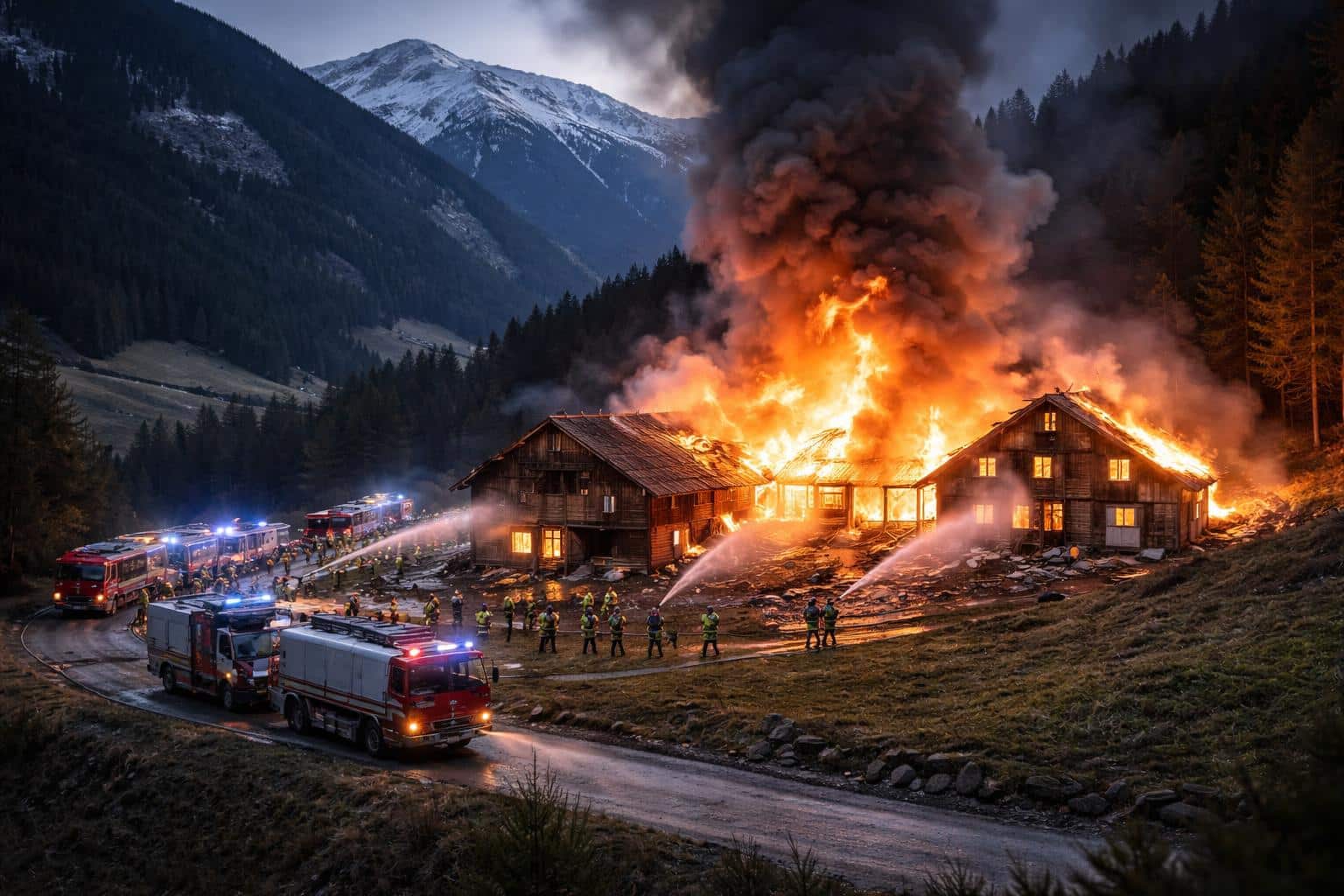 Brand in Winkl