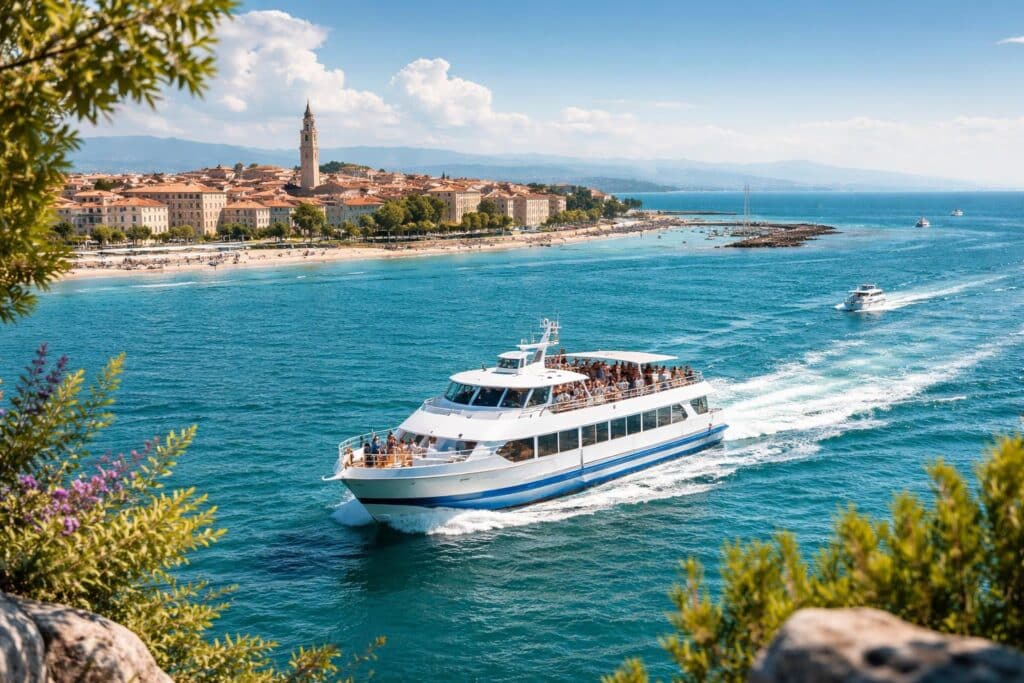 Neue Schiffsverbindungen zwischen Triest, Grado und Lignano