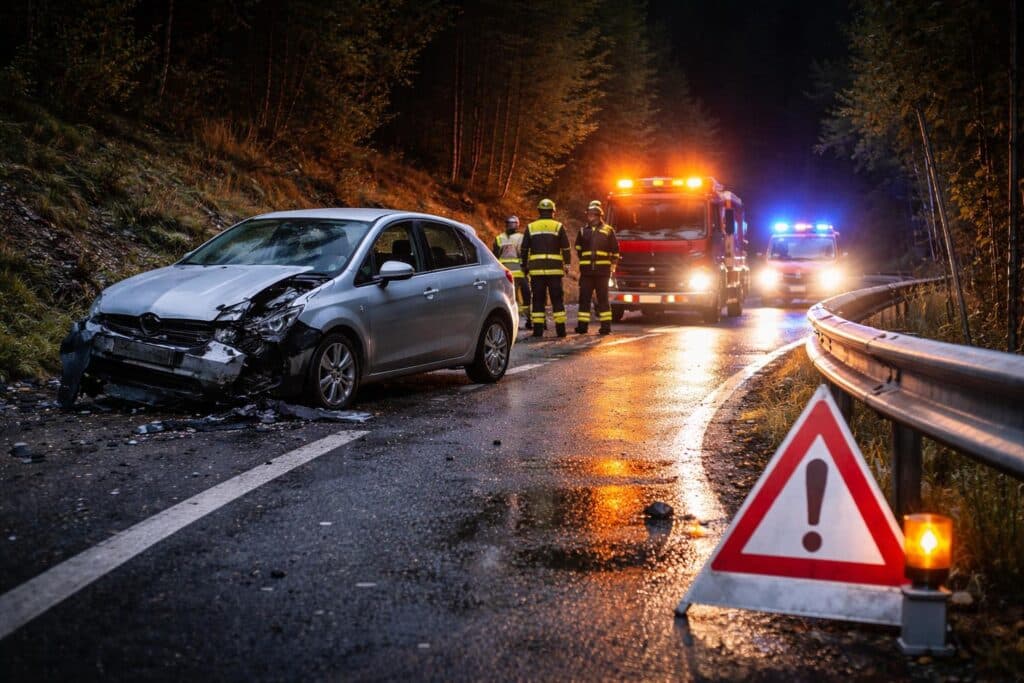 Verkehrsunfall auf Griffnerbergstraße: Alkolenker verlor Kontrolle über Fahrzeug