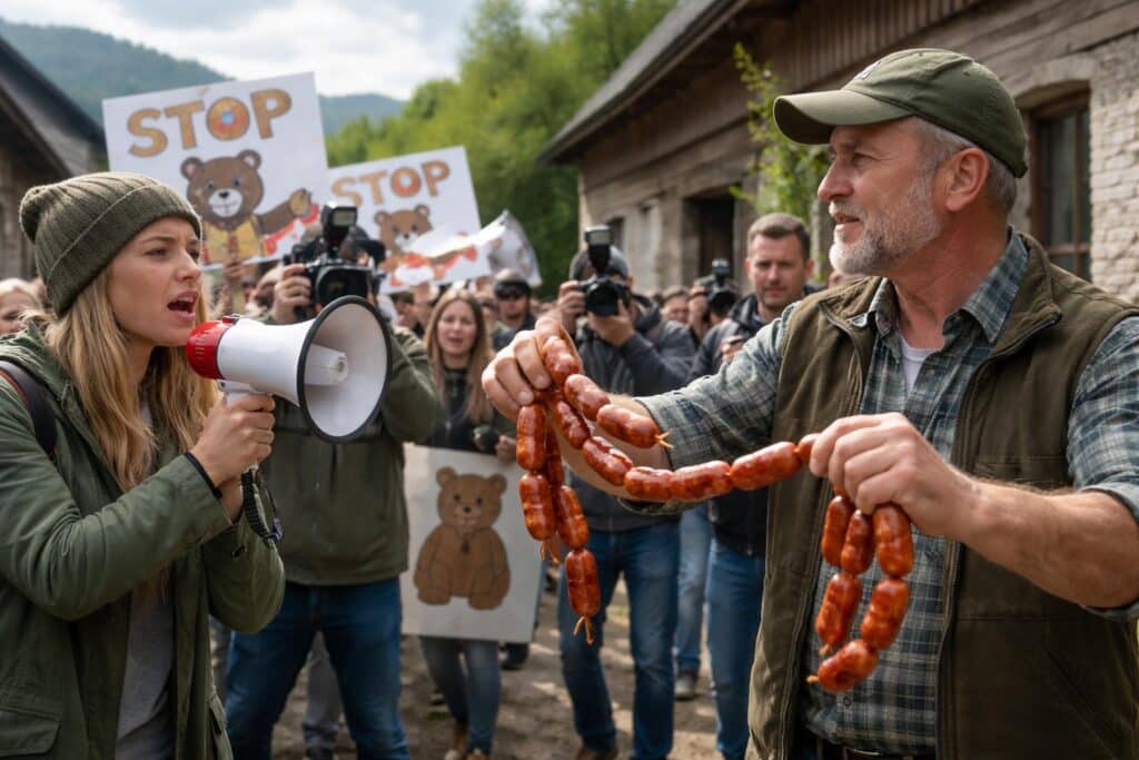 Streit um Bärenwürste: Tierschützer verlieren Prozess gegen Bauern