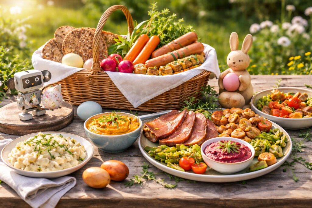 Pro & Kontra: Eine vegane Osterjause: Fortschrittlich oder furchtbar?