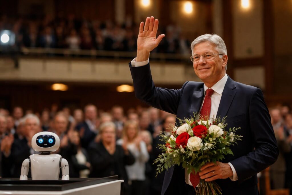 Peter Kaiser sagt „leise Servus“