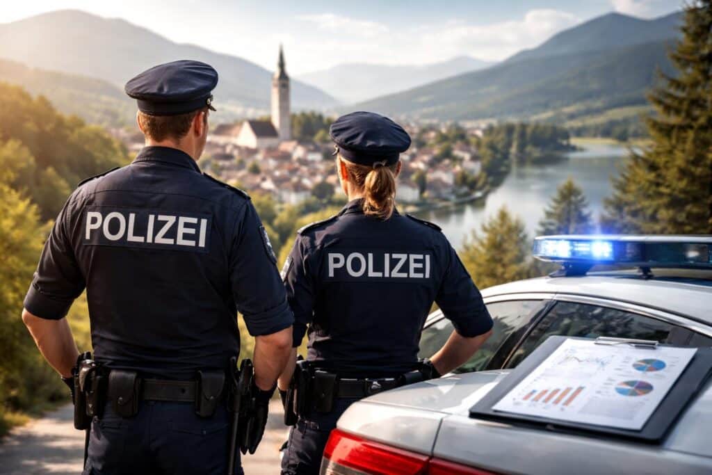 Kriminalitätszahlen im Bezirk Völkermarkt rückläufig: Polizei zieht für 2025 positive Bilanz