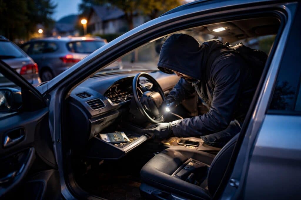 Diebstähle aus mehreren PKWs