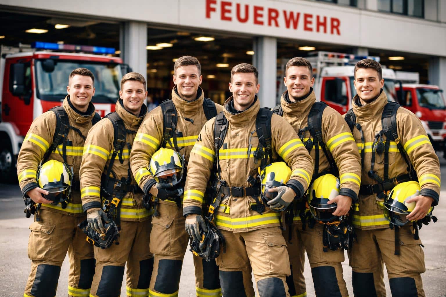 Sechs neue Feuerwehrmänner starten Ausbildung in Klagenfurt