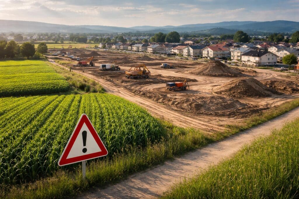 Hagelversicherung warnt vor Flächenverbrauch