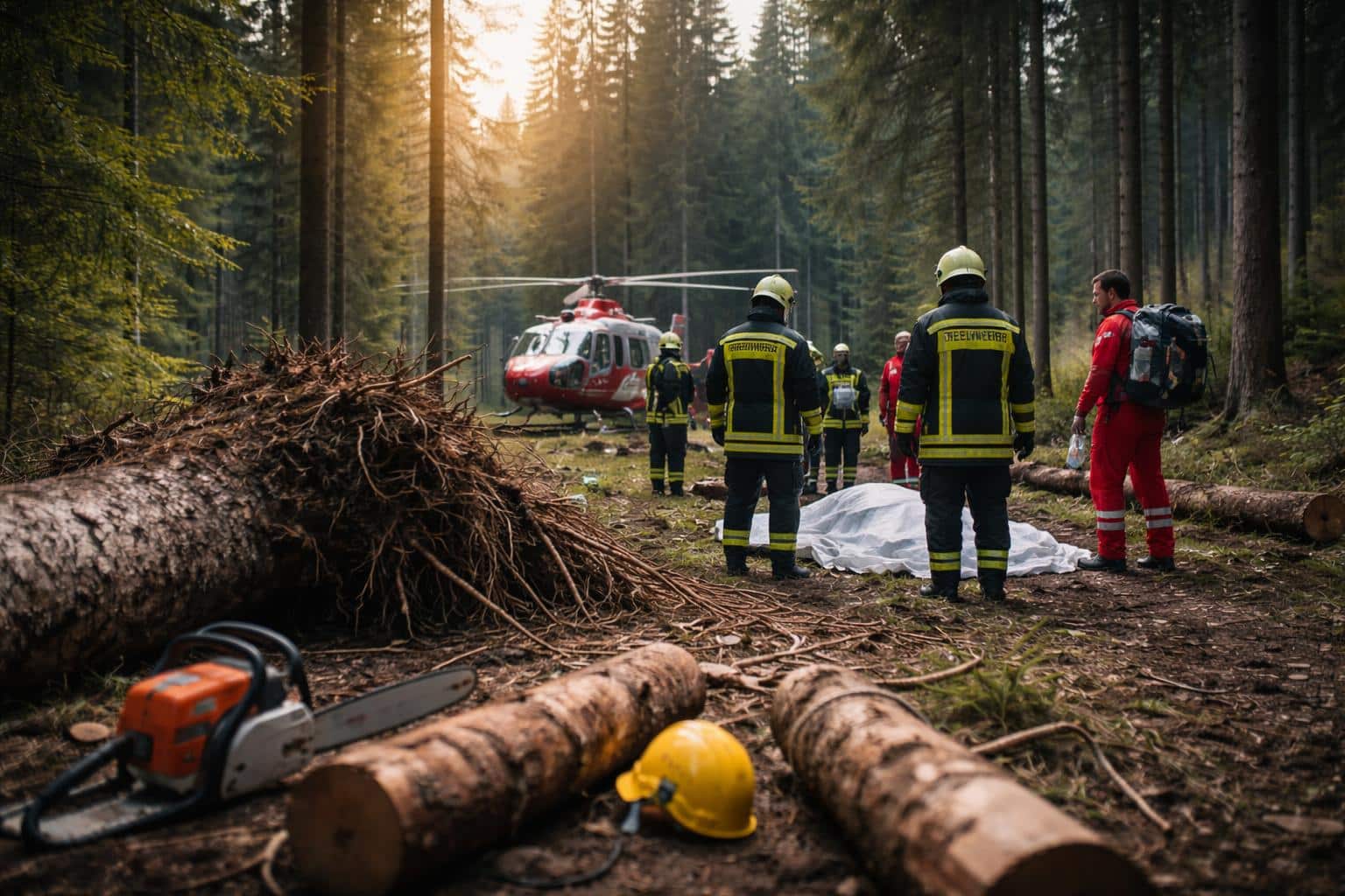 Tödlicher Forstunfall in Feistritz, Bezirk St. Veit an der Glan