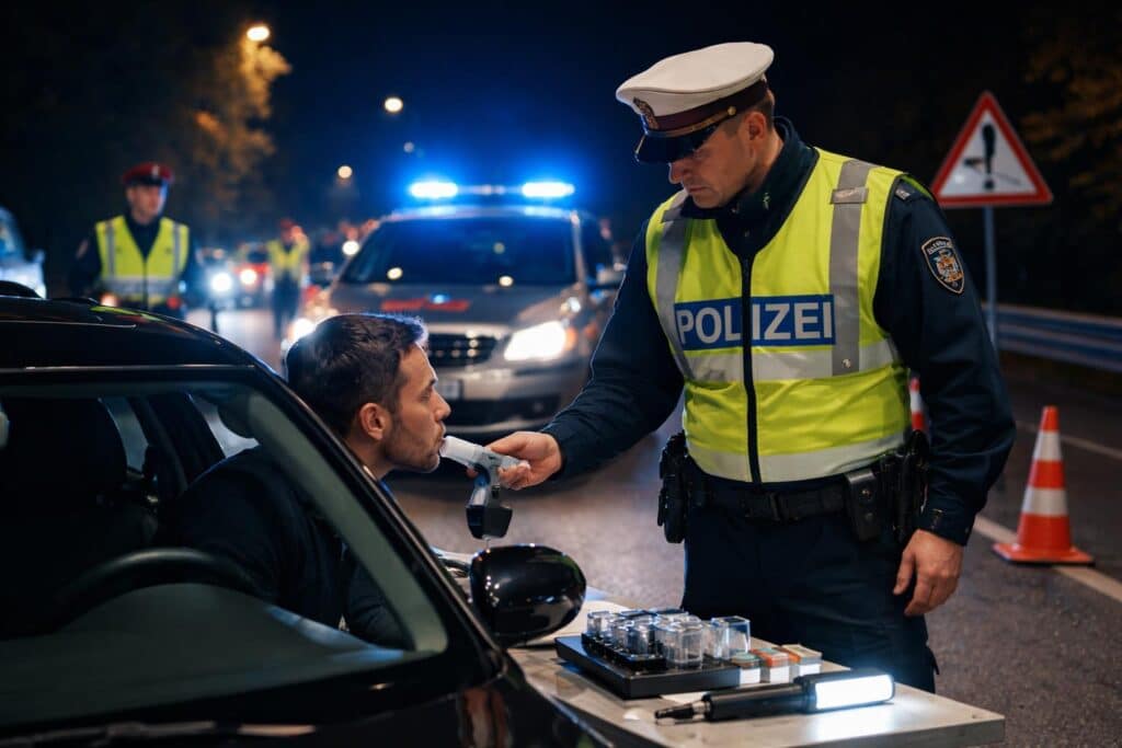 Landesweiter Verkehrsschwerpunkt Alkohol und Drogen am Steuer