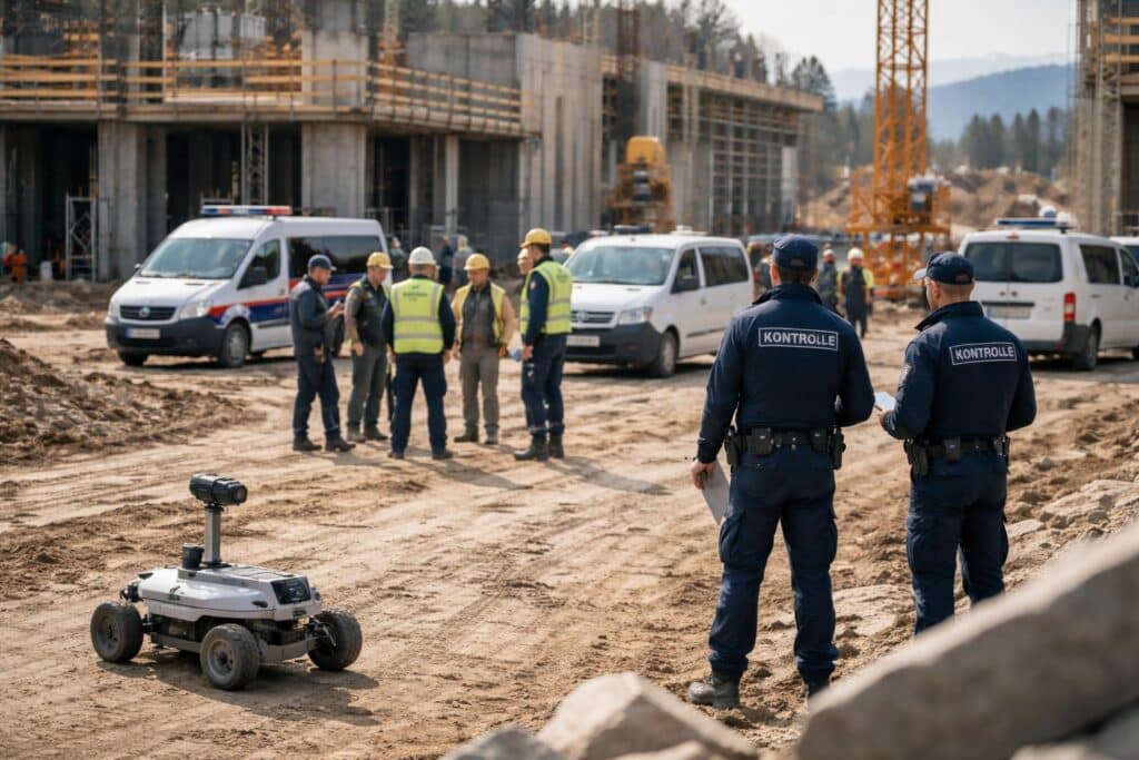 Baustellen-Razzien: Viele Verstöße aufgedeckt