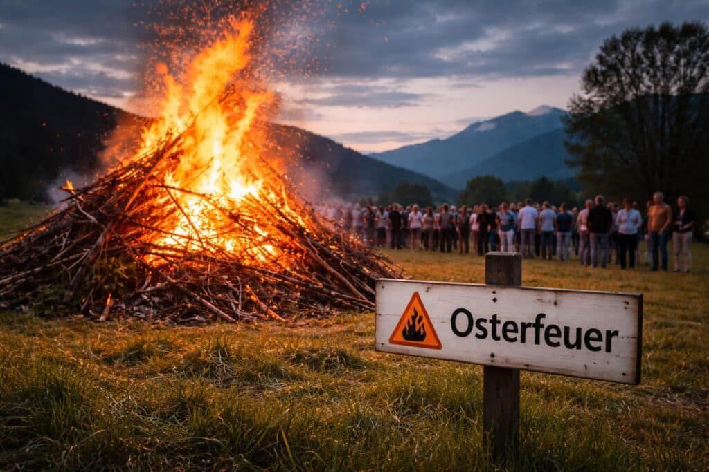 Worauf bei Osterfeuern zu achten ist
