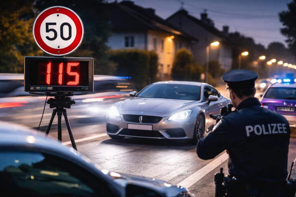 „Wollte Auto testen“: 25-Jähriger raste mit 115 km/h durch 50er-Zone