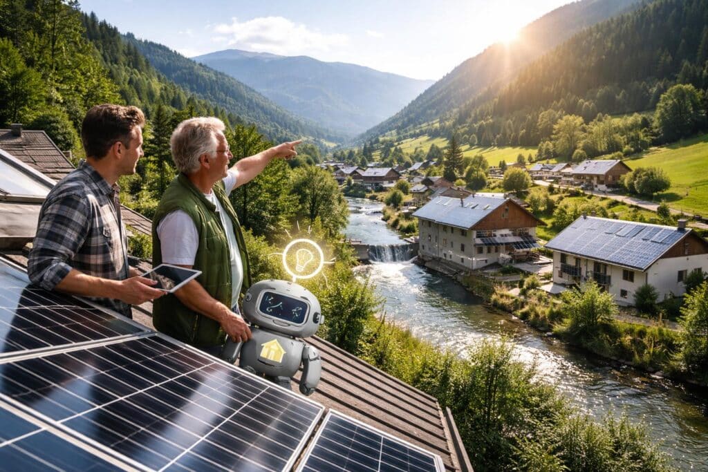 Strom sparen mit der Energiegemeinschaft