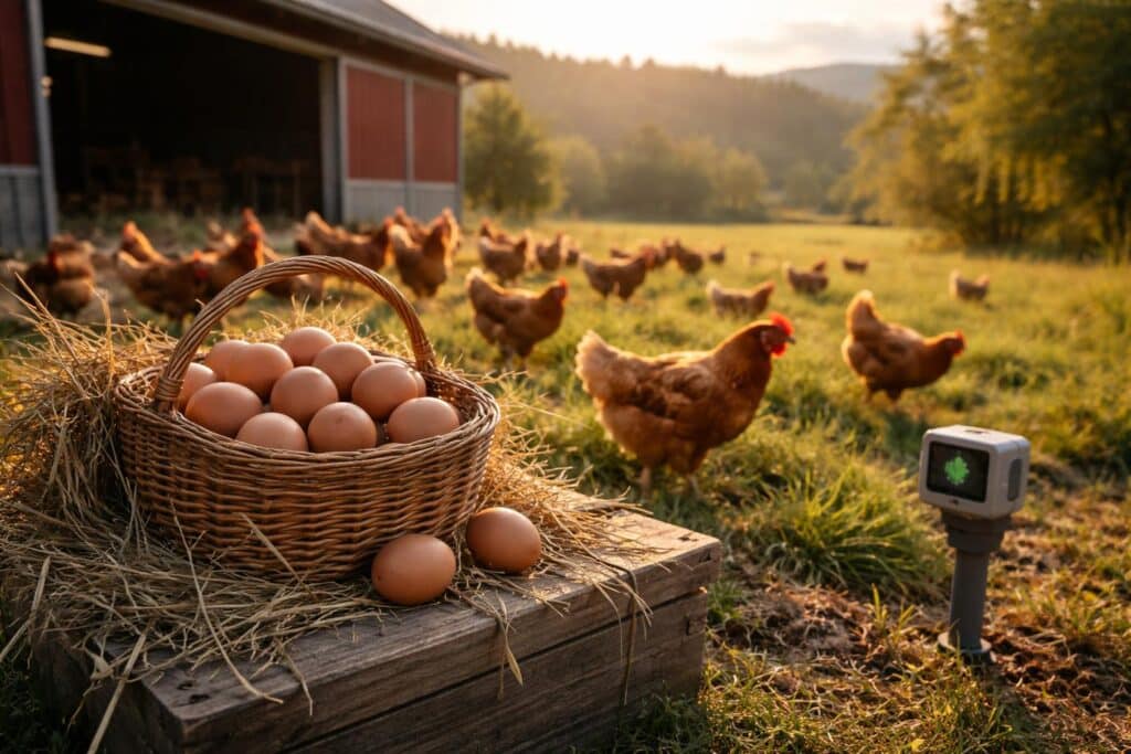 Hohe Kosten belasten Eier-Biobetriebe