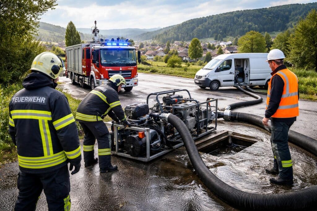 Althofen sichert Abwasserentsorgung im Ernstfall