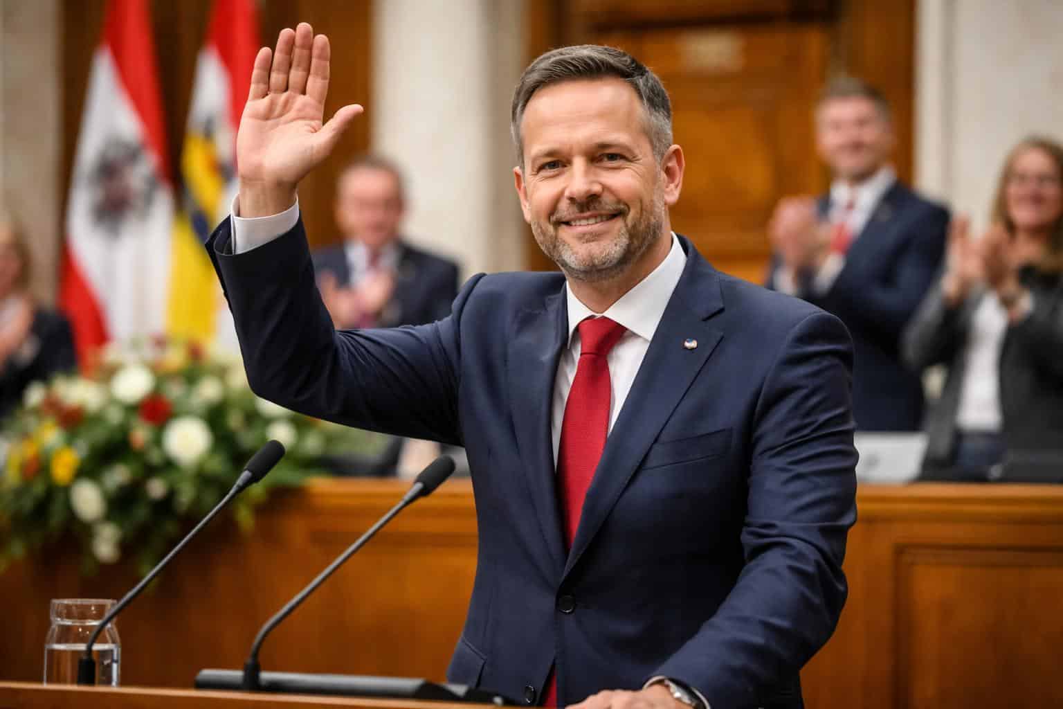 Daniel Fellner ist neuer Landeshauptmann