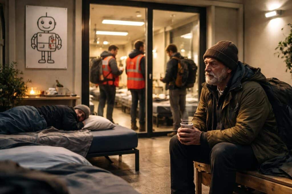 Hilfe für Obdachlose: Caritas-Notschlafstelle ist fast dauerhaft voll