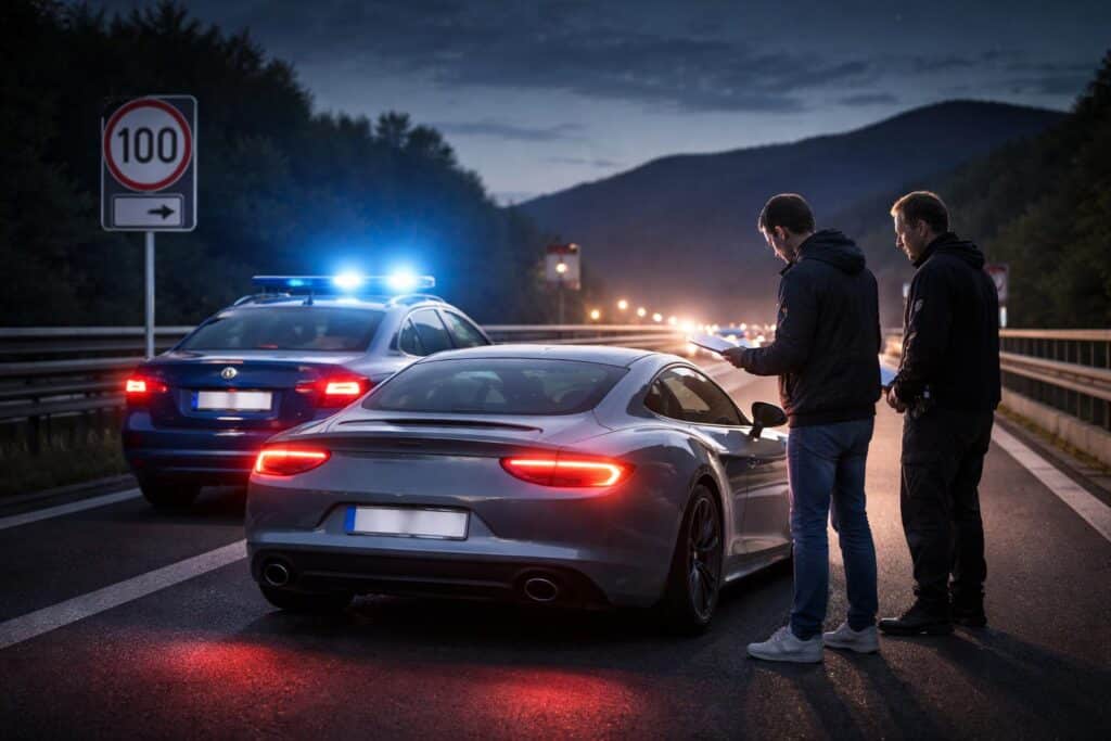 Erhebliche Geschwindigkeitsübertretung und Lenken und gültige Lenkberechtigung