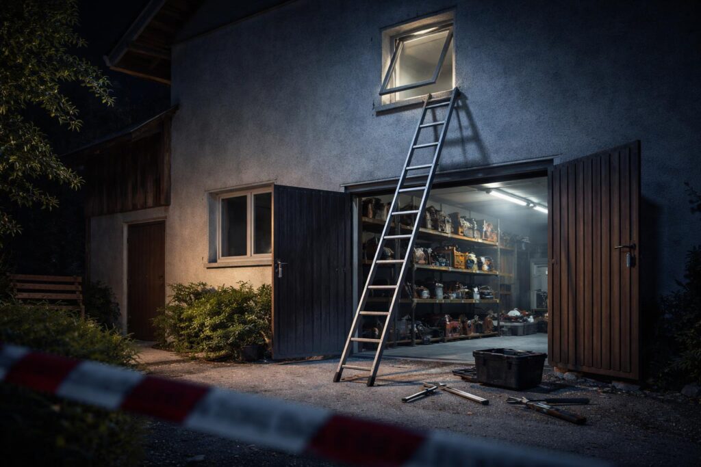 Einbruch in Lagergebäude in Eberndorf